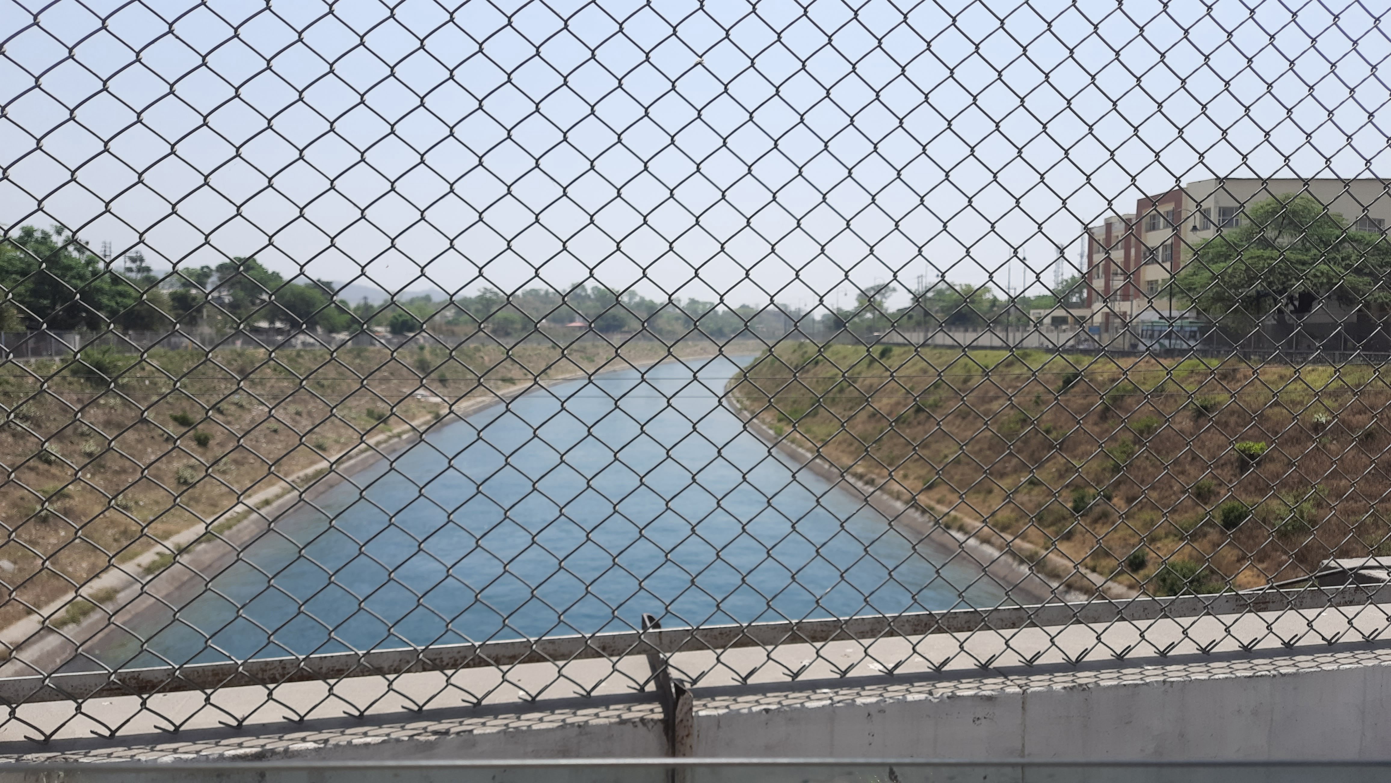 Canal through Sutlej River